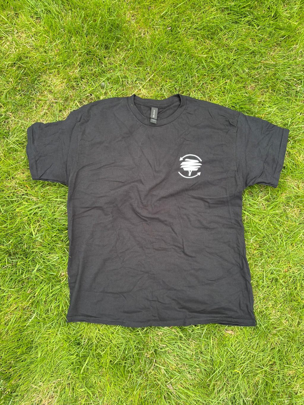 Mazza Scrap Black Short Sleeve Tee