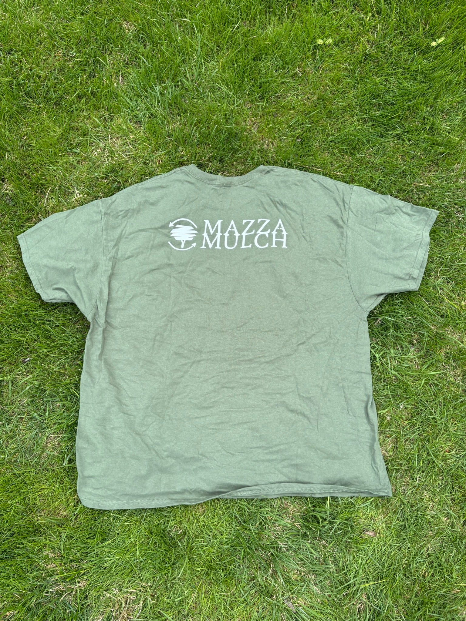 Mazza Mulch Army Green Short Sleeve Tee