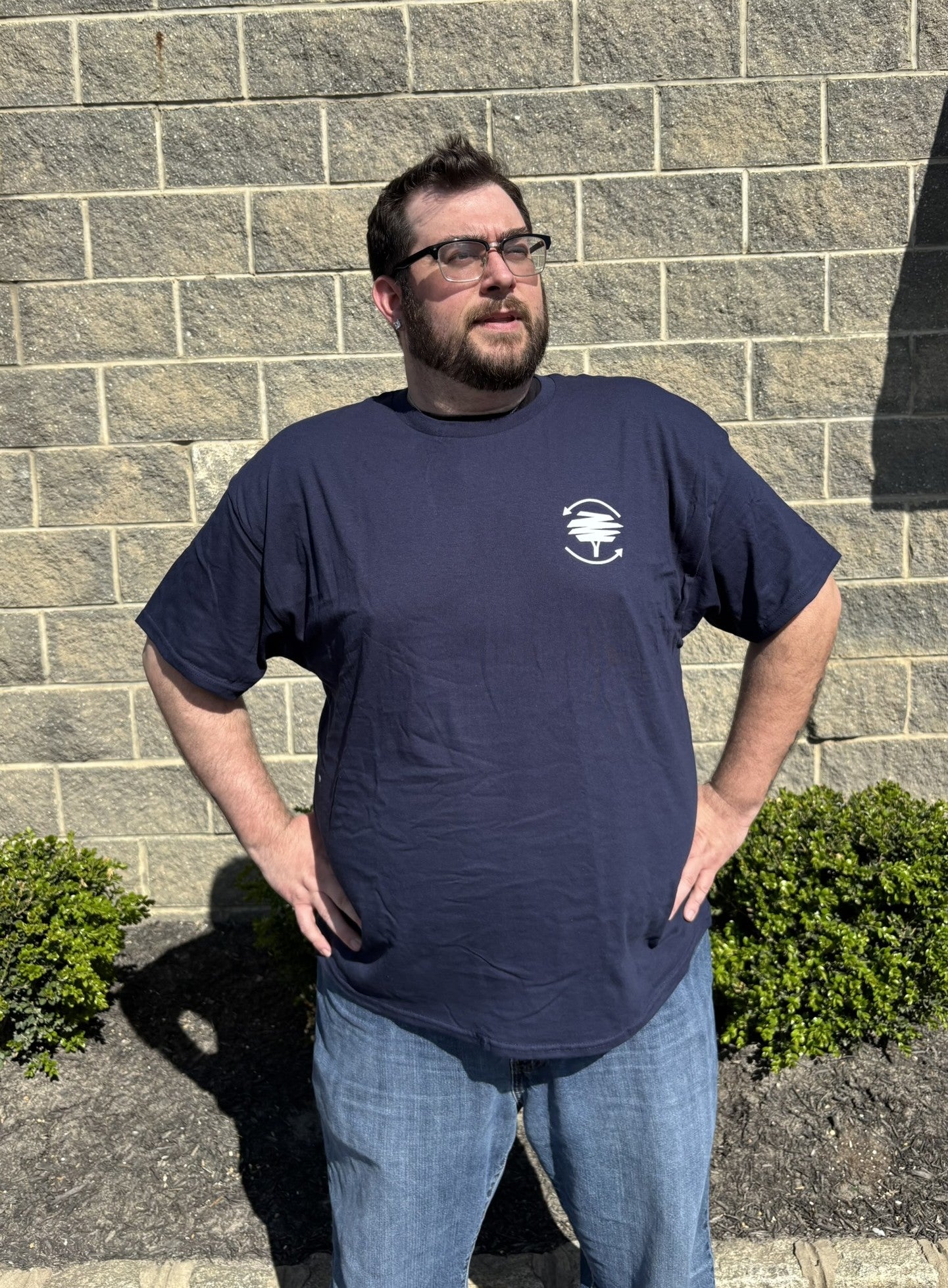 Liberty Navy Short Sleeve Tee