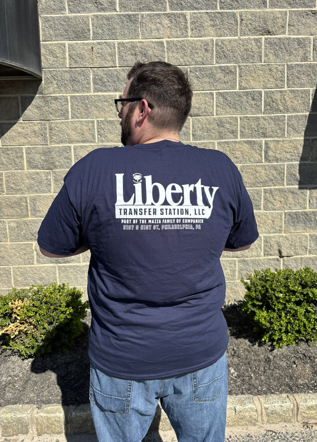 Liberty Navy Short Sleeve Tee