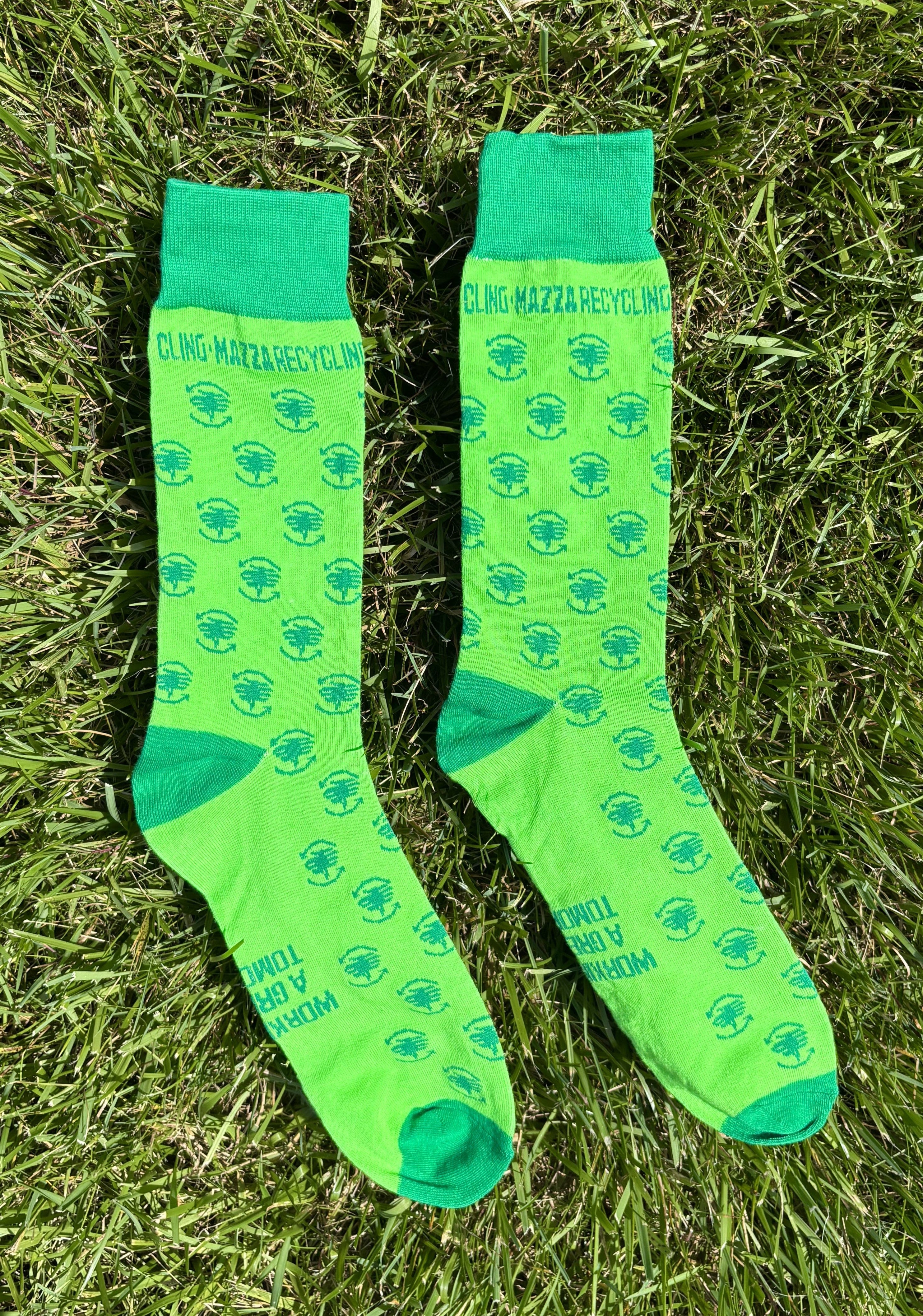 Mazza Socks - Lime Green