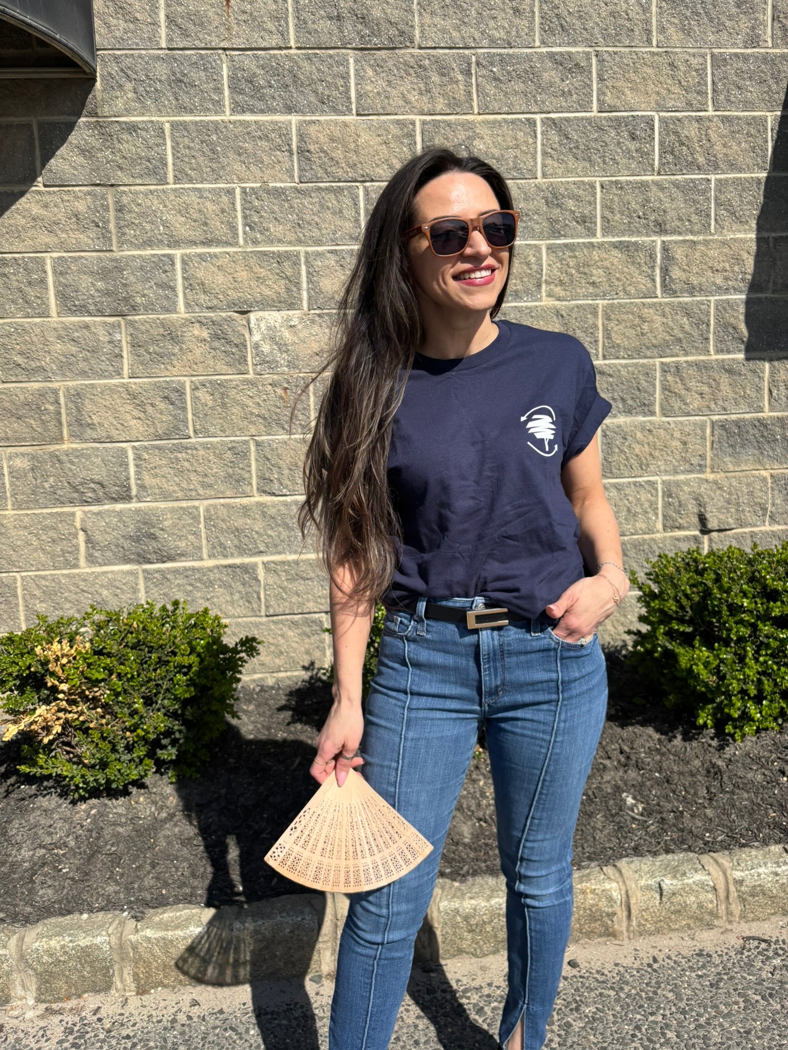 Liberty Navy Short Sleeve Tee