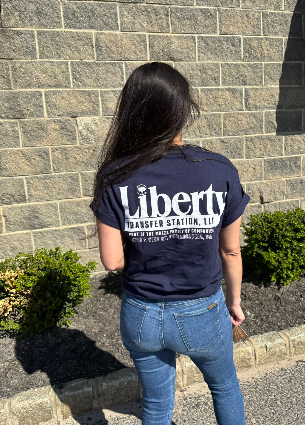 Liberty Navy Short Sleeve Tee