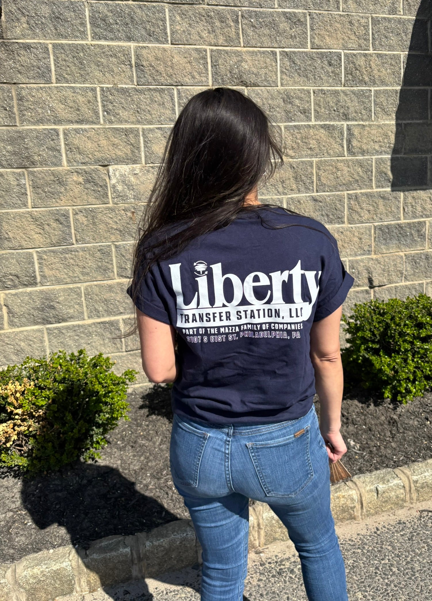 Liberty Navy Short Sleeve Tee