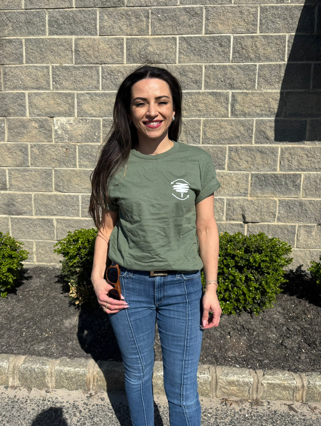 Mazza Mulch Army Green Short Sleeve Tee