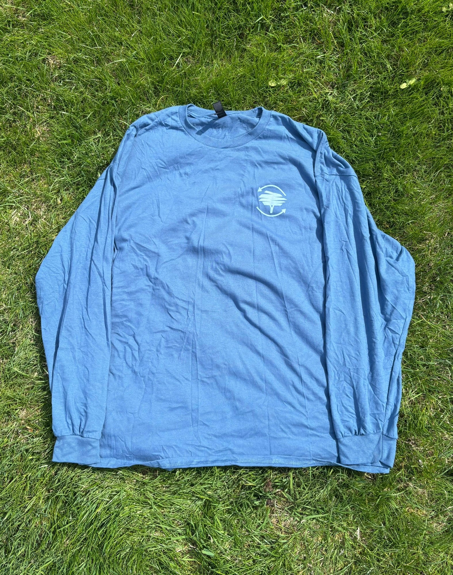 Mazza Light Blue Long Sleeve Tee