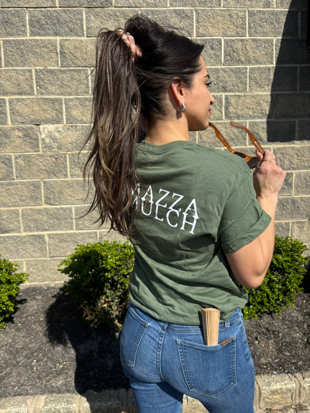 Mazza Mulch Army Green Short Sleeve Tee