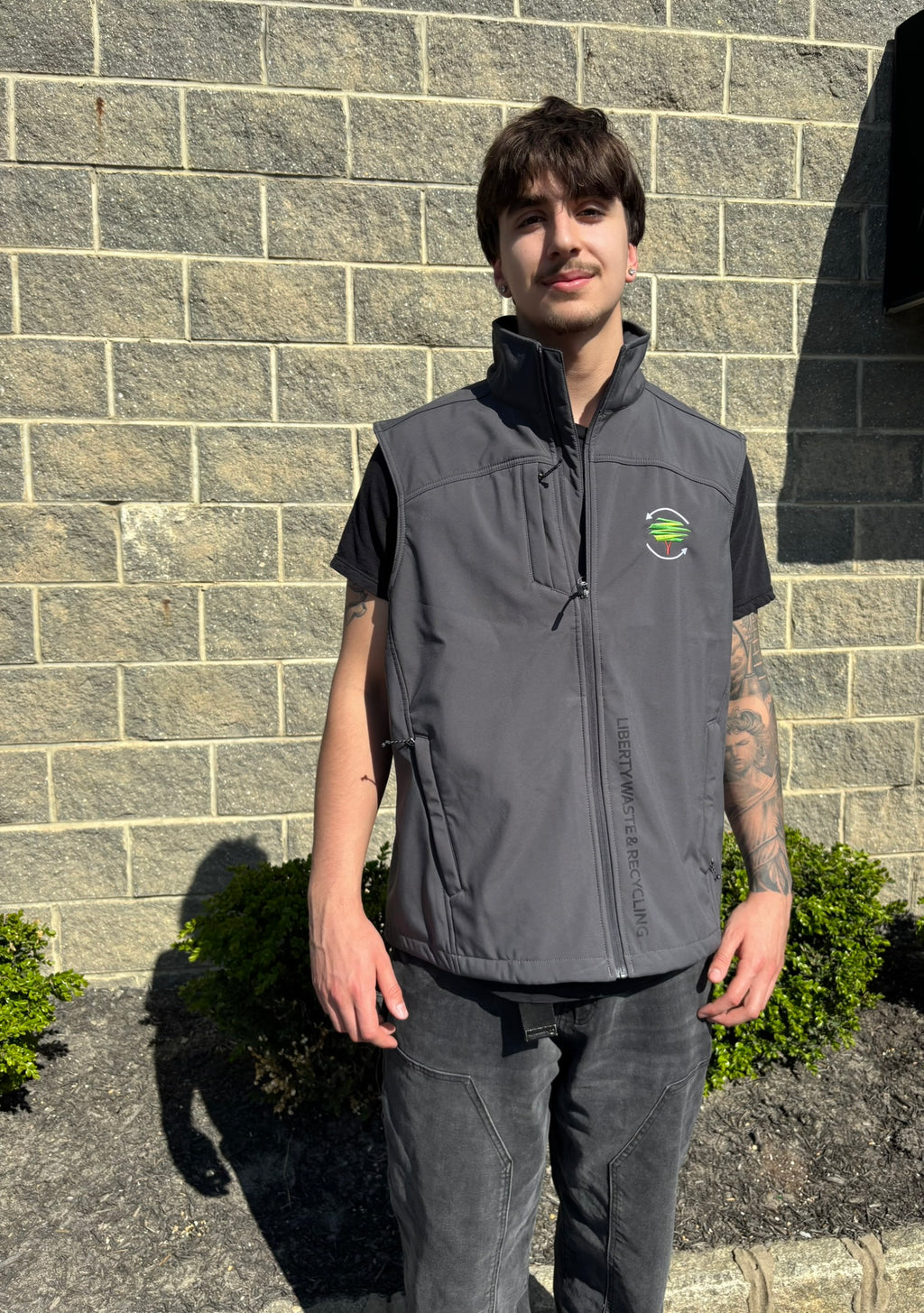 Liberty Gray Soft Shell Vest