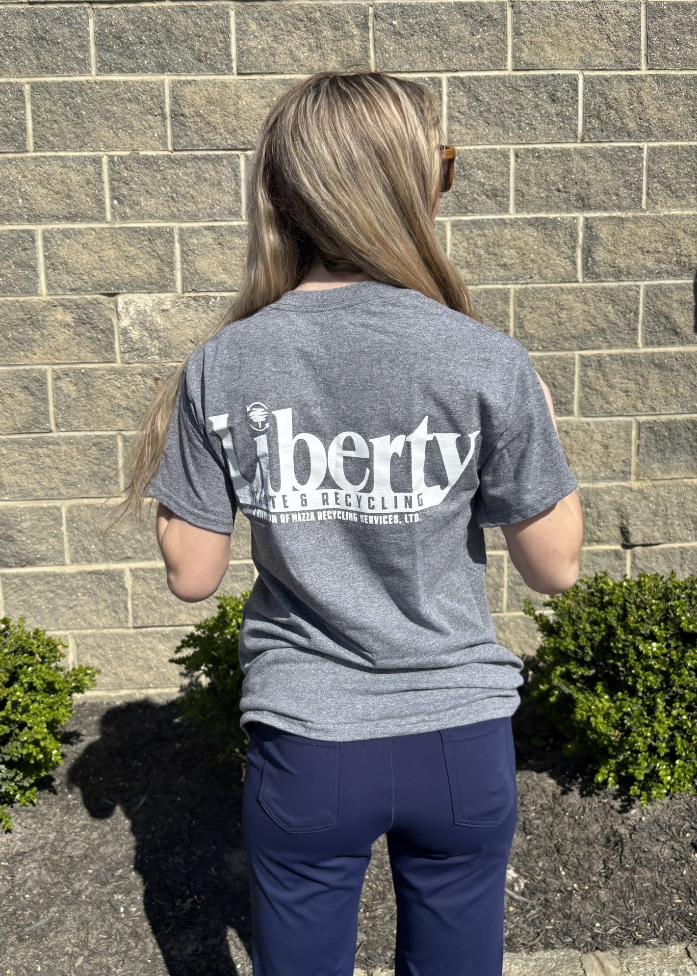 Liberty Gray Short Sleeve Tee