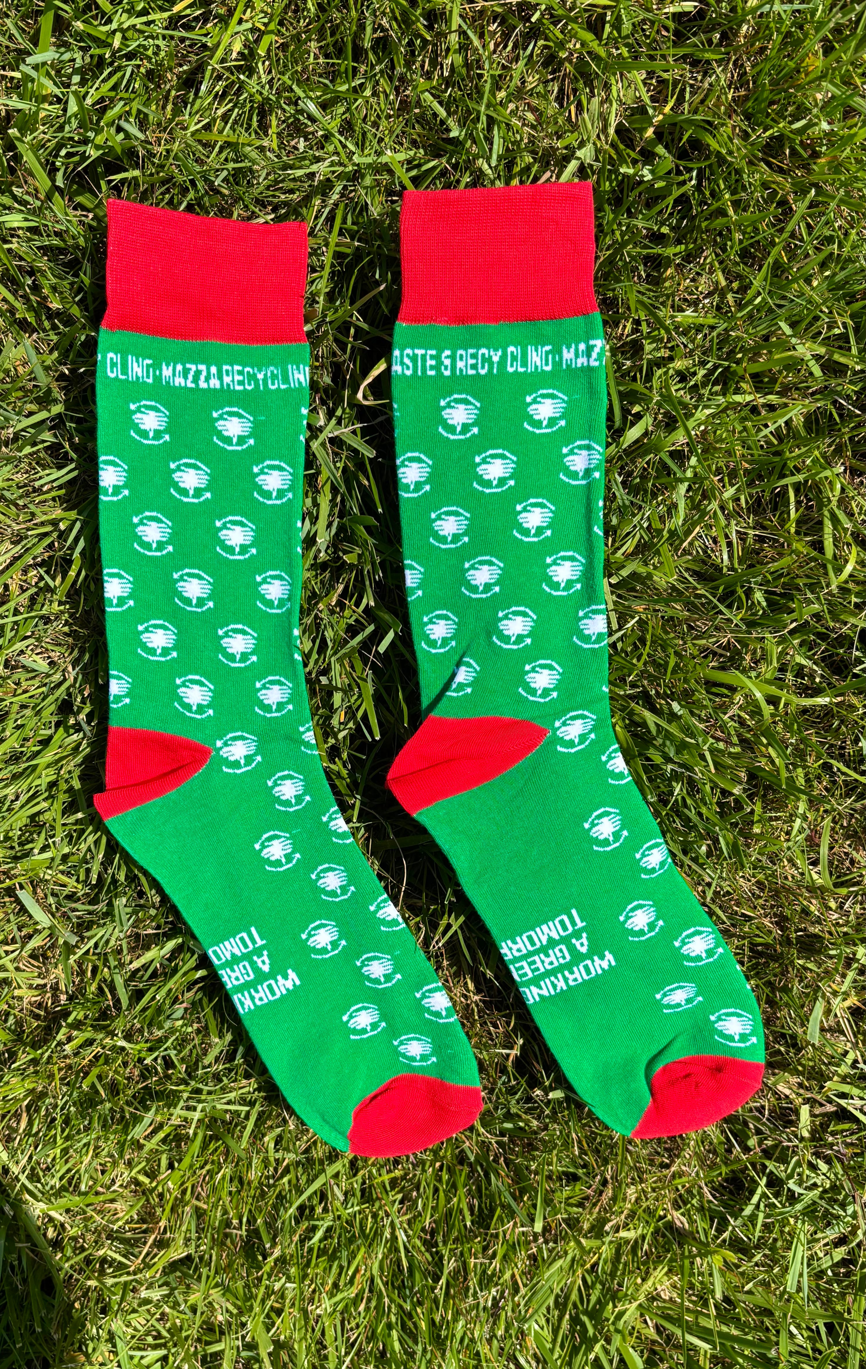 Mazza Socks - Christmas Green