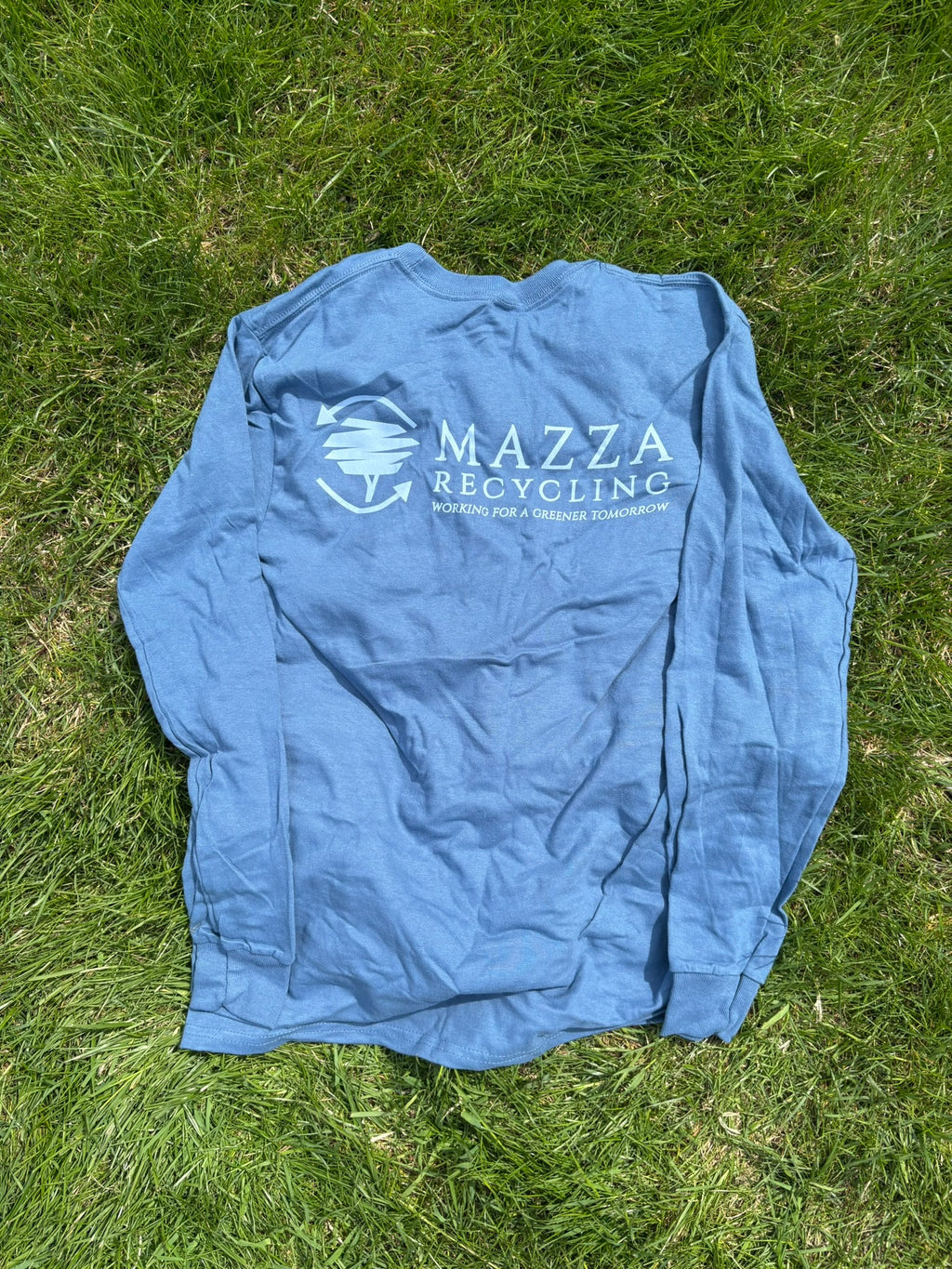Mazza Light Blue Long Sleeve Tee